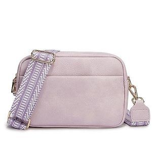 Compact PU Camera Purse with Adjustable Strap